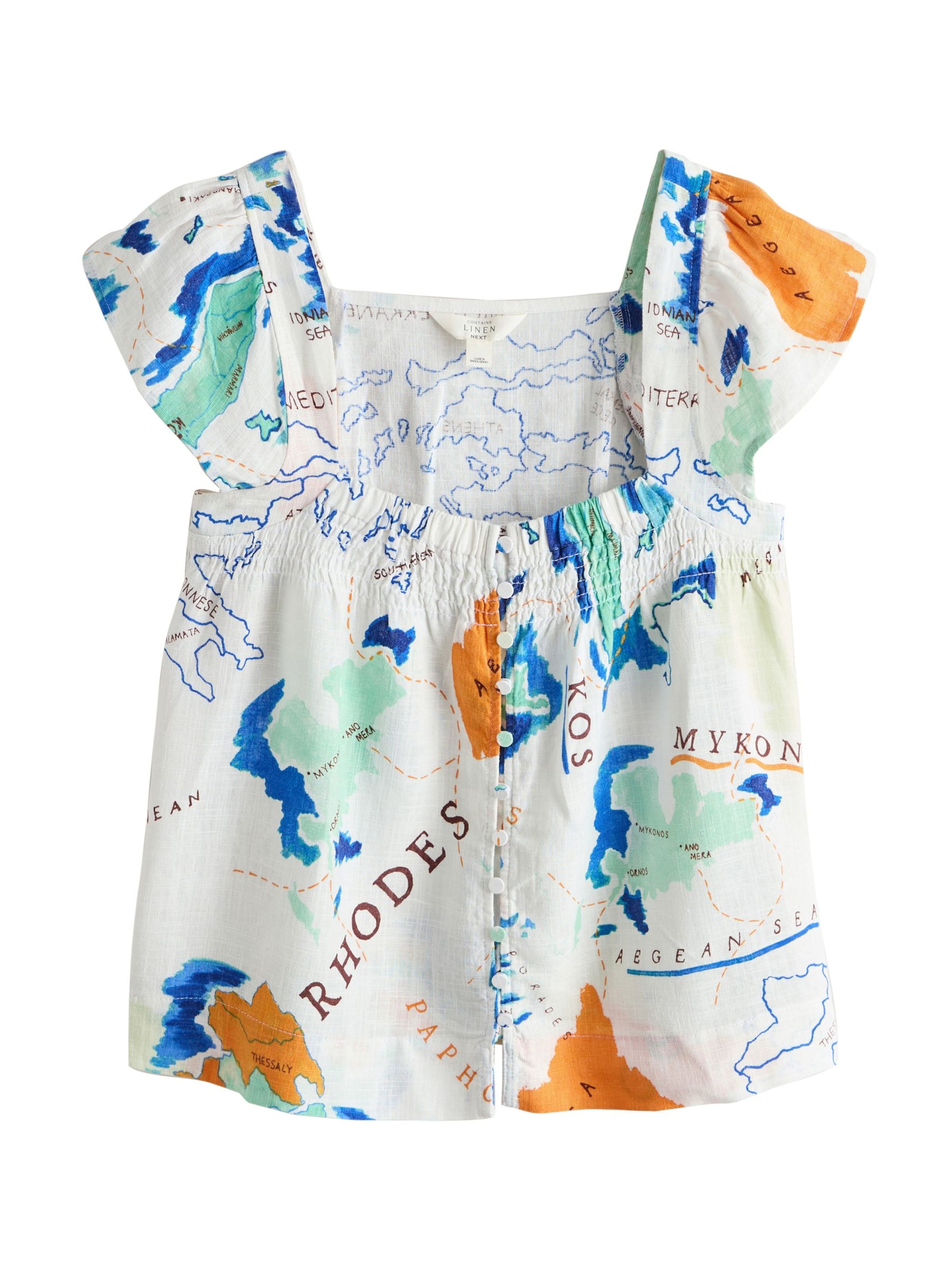 Next Bluse in Weiß: Vorderseite