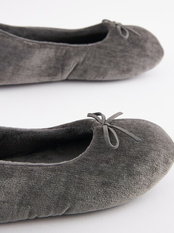 Next Ballet Flats in Grey