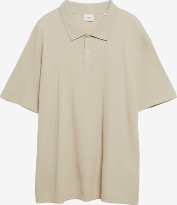 s.Oliver Poloshirt in Beige: Vorderseite