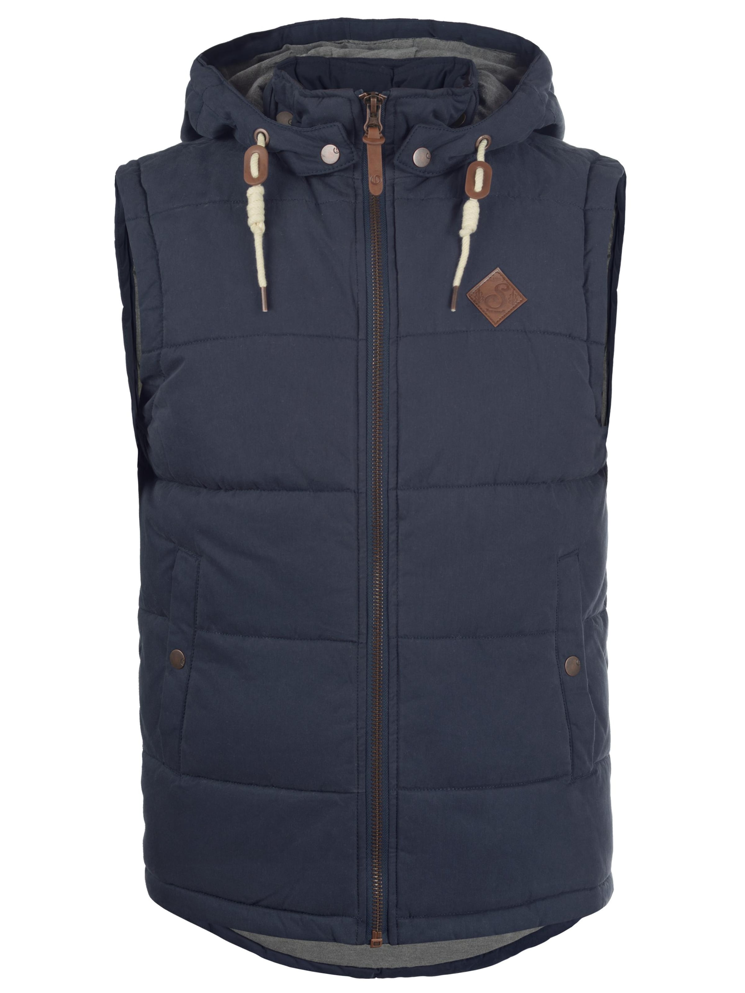 !Solid Vest 'Dry' in Blue: front