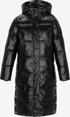 MYMO - Abrigo de invierno en negro: frente