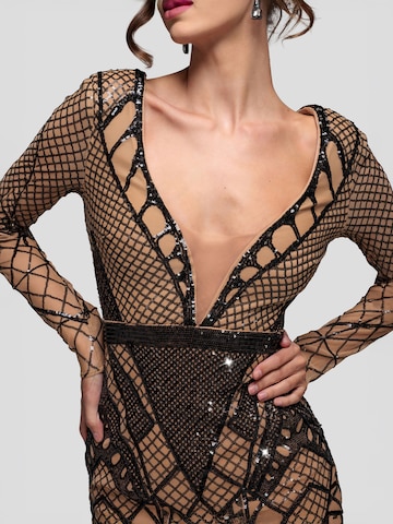 GODDIVA Jurk in Zwart