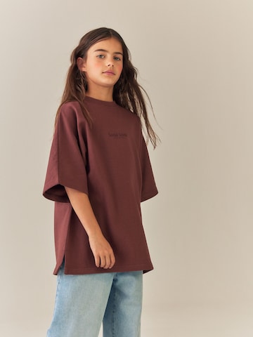 Next - Camiseta en marrón