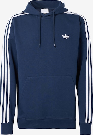 Megztinis be užsegimo iš ADIDAS ORIGINALS, spalva – tamsiai mėlyna / balta, Prekių apžvalga