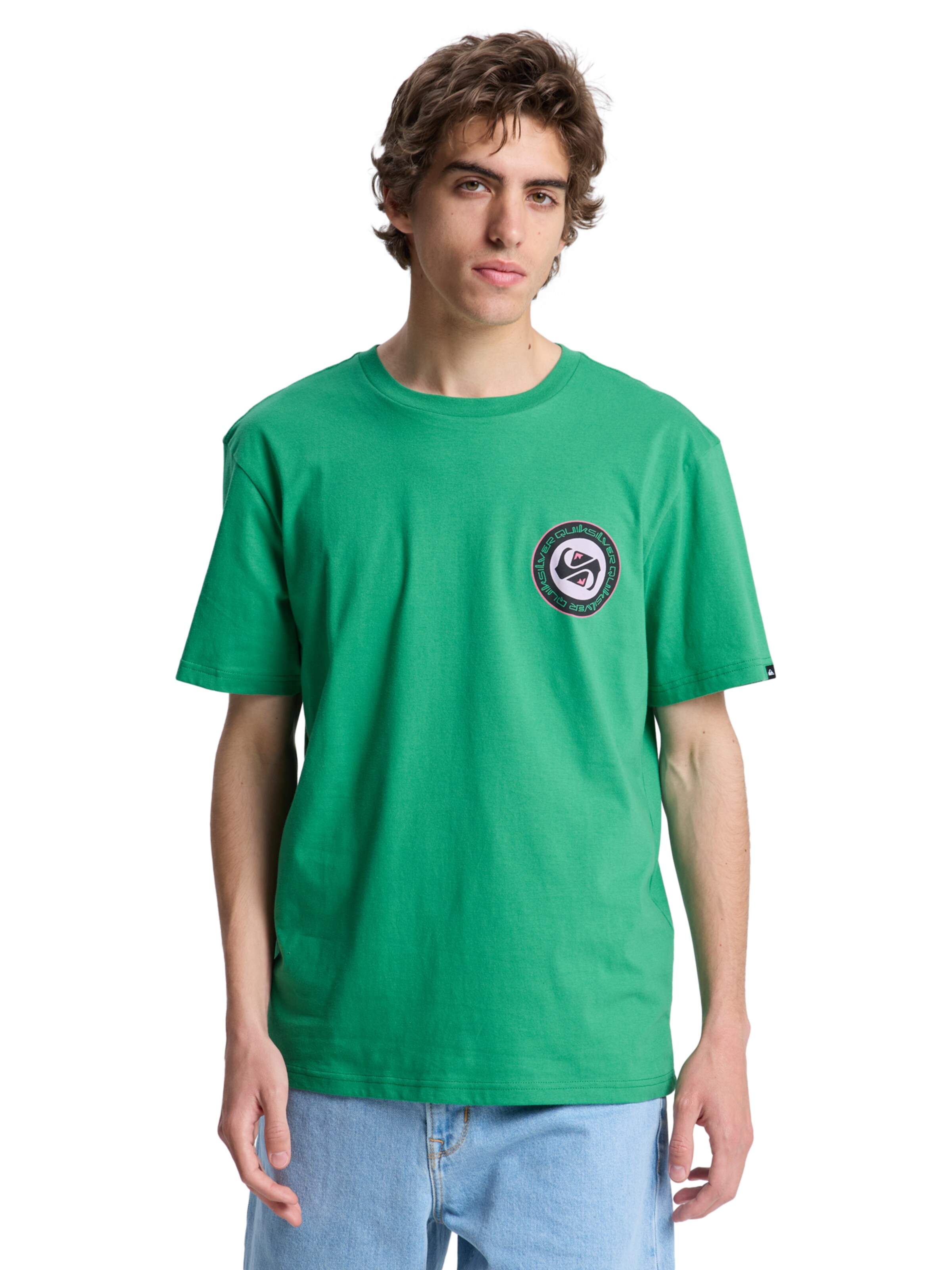 QUIKSILVER Shirt 'EV Duality' in Green: front