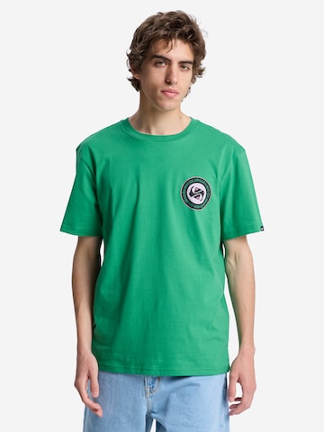 QUIKSILVER Shirt 'EV Duality' in Green: front