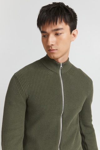 Casual Friday Knit Cardigan 'Kurt' in Green