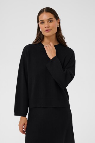 Kaffe Trui 'KAmalina' in Zwart: voorkant