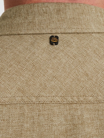 PME Legend Regular fit Skjorta 'Shirt with allover texture' i grön