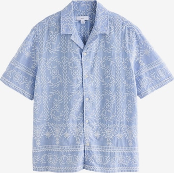 NextRegular Fit Košulja - plava boja: prednji dio