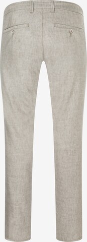 MAC Slimfit Chinohose in Grau