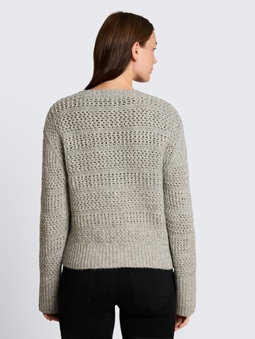 TOM TAILOR Gebreid vest in Grijs