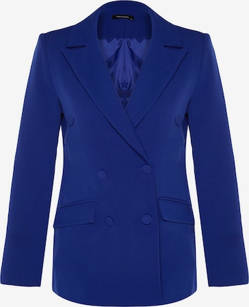 zils Trendyol Žakete: no priekšpuses