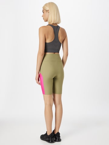 Urban Classics - Skinny Leggings em verde