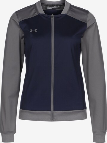 UNDER ARMOUR Training Jacket 'Challenger II' in Blue: front