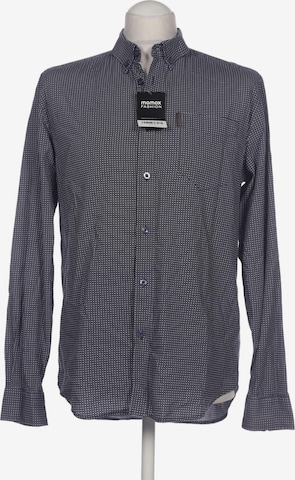 Ben Sherman Button Up Shirt in M in Blue: front