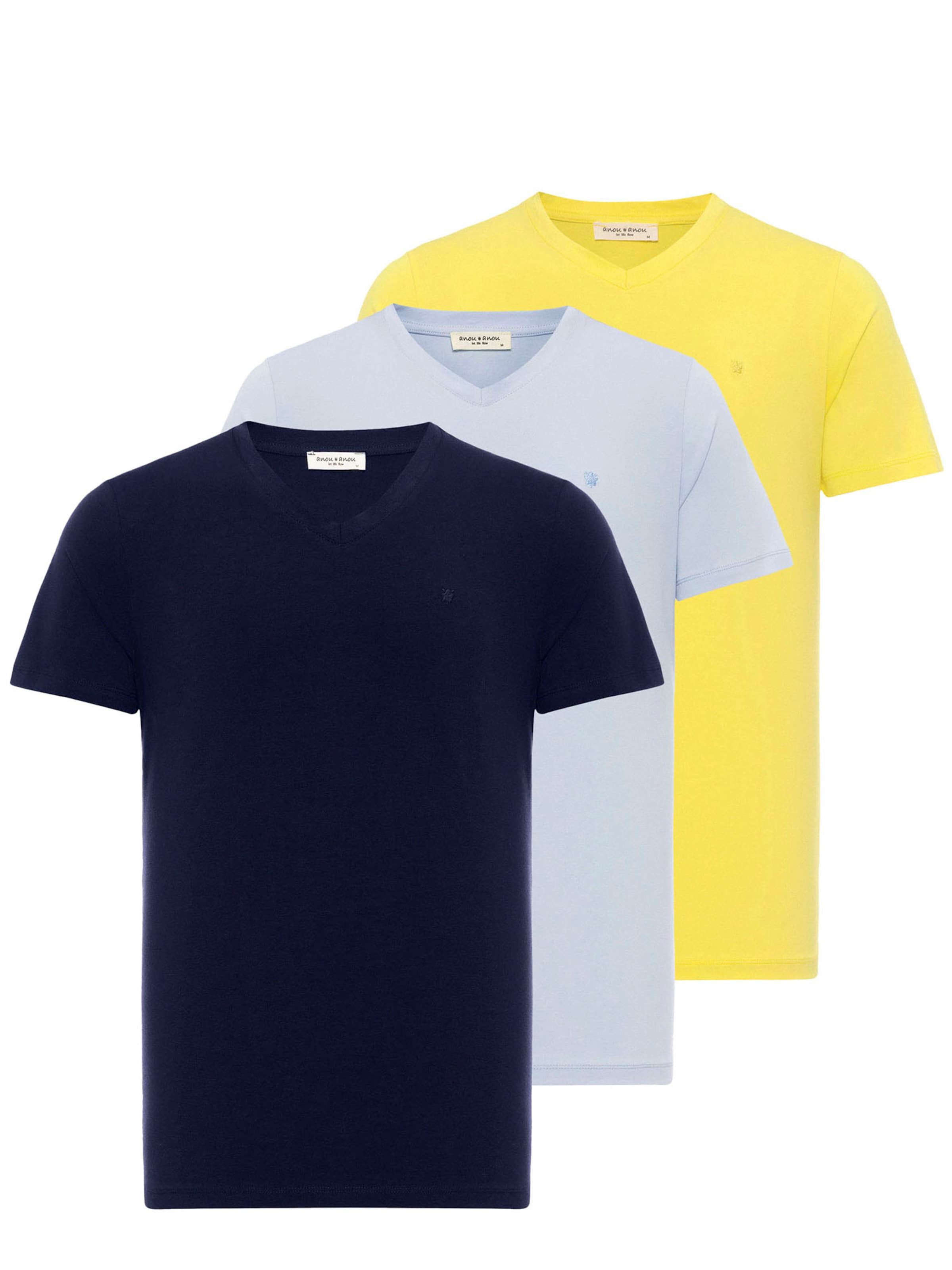 Anou Anou Μπλουζάκι σε μπλε: μπροστά