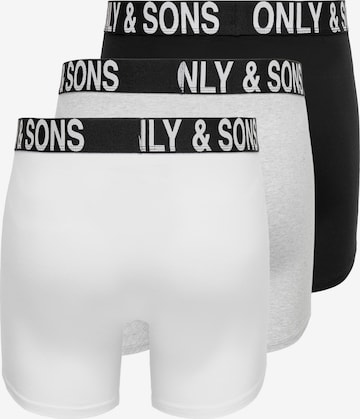 Only & Sons - Boxers 'FITZ' em cinzento