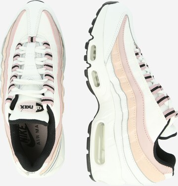 Baskets basses 'Air Max 95' Nike Sportswear en blanc