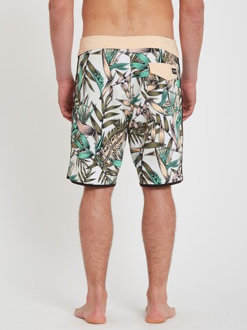 Volcom Badeshorts in Weiß