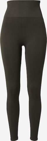 Skinny Pantalon de sport 'STUDIO' BJÖRN BORG en gris : devant