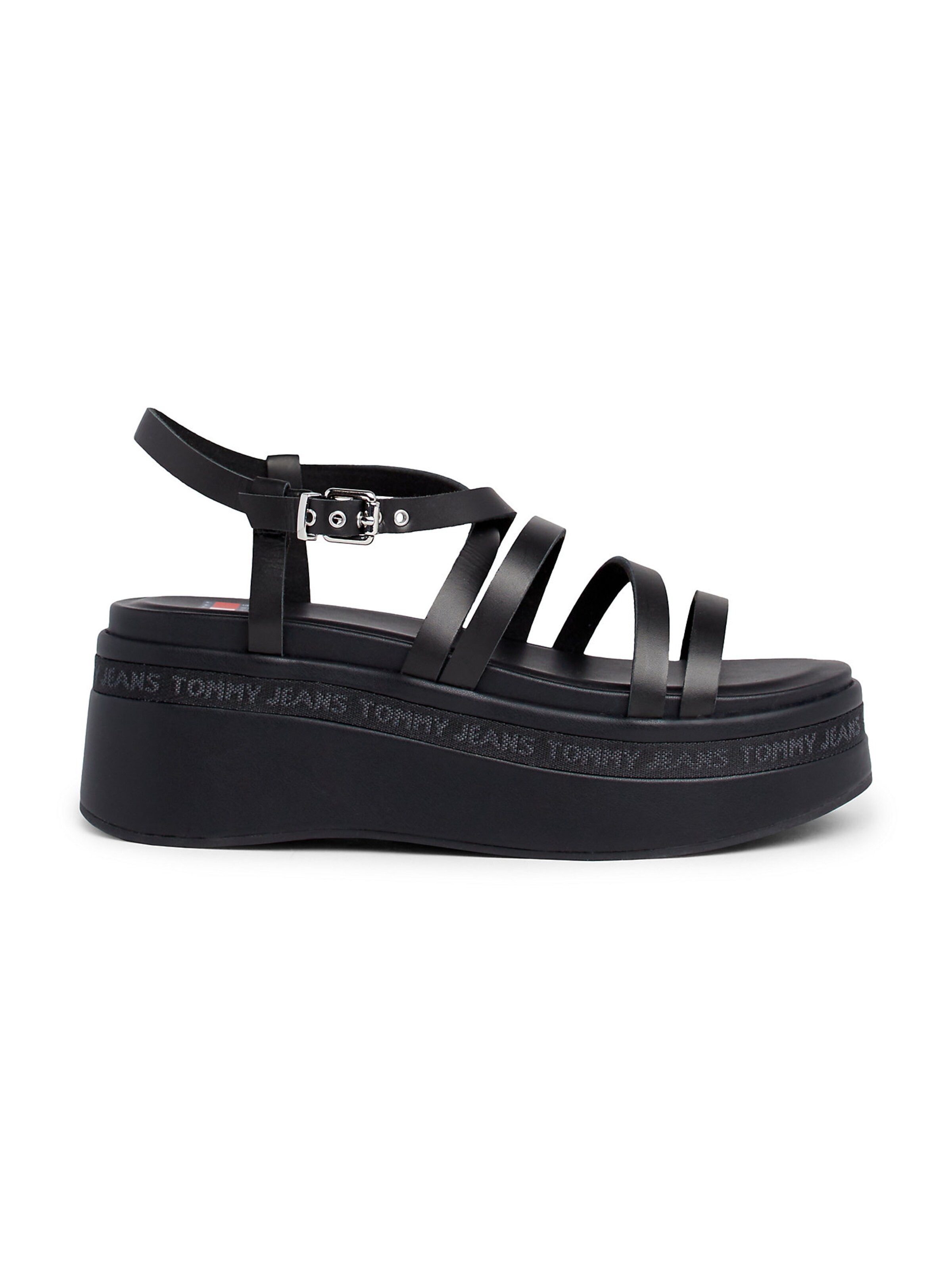 juoda Tommy Jeans Sandalai