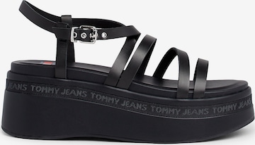 juoda Tommy Jeans Sandalai