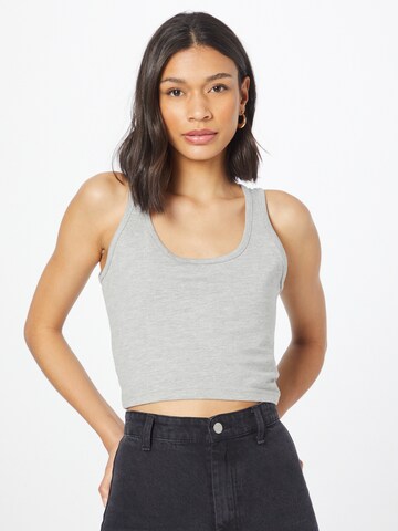 Top di Nasty Gal in grigio: frontale