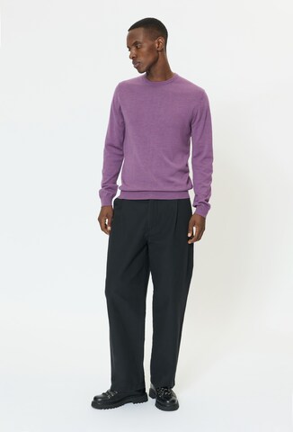 Coupe regular Pull-over 'Margrate' Matinique en violet