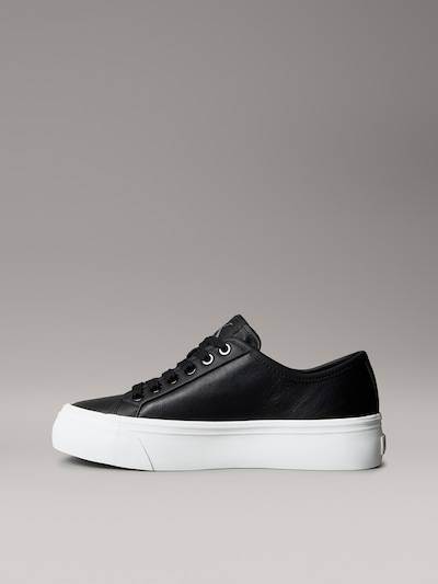 Calvin Klein Baskets basses en noir, Vue avec produit
