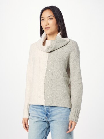 Pull-over Wallis en gris : devant