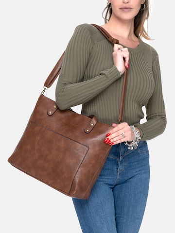 Herling Shopper 'Mauer'‌ in Braun