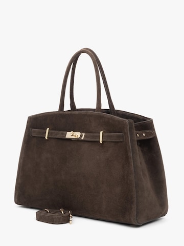 Estro Handtasche '1397' in Braun: Vorderseite