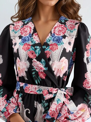MSN Collection - Vestido em mistura de cores