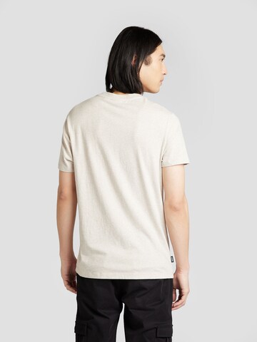 T-Shirt 'Vintage' Superdry en beige