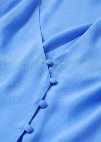 MANGO Bluzka 'Carol' w kolorze niebieski