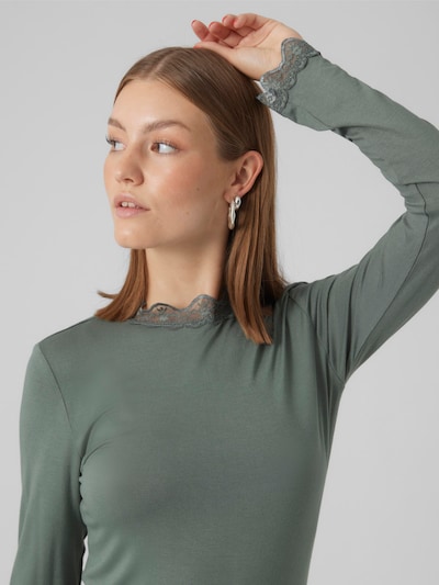 VERO MODA Shirt 'ROSA' in de kleur Spar, Productweergave