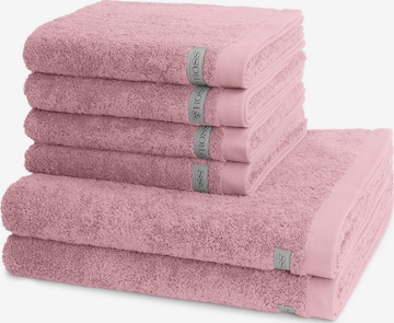 ROSS Handtuch 'Sinfonie' in Pink: Vorderseite