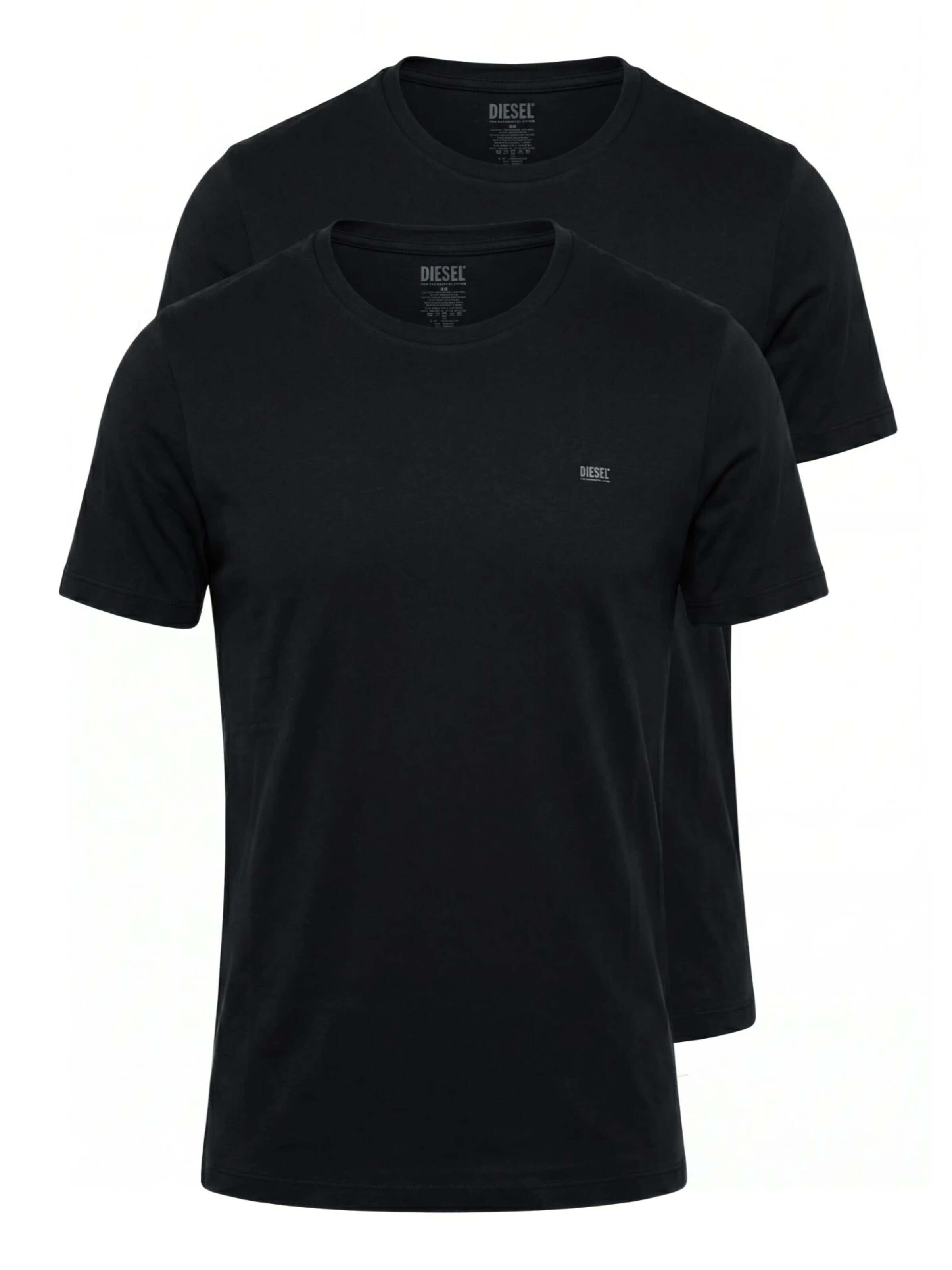 DIESEL Shirt 'UMTEE-RANDAL-TUBE'‌ in M in schwarz, Produktansicht