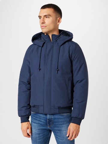 ABOUT YOU Between-Season Jacket 'Sammy' in Blue: front