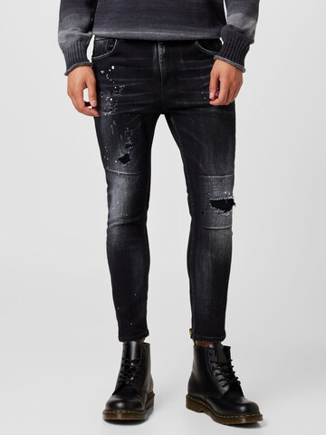 Skinny Jeans 'ALEX' de la Dondup pe negru: față
