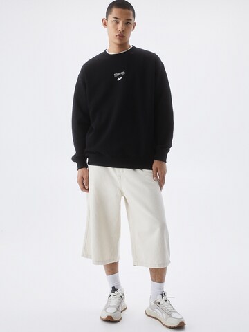 Pull&Bear Sweatshirt in Black