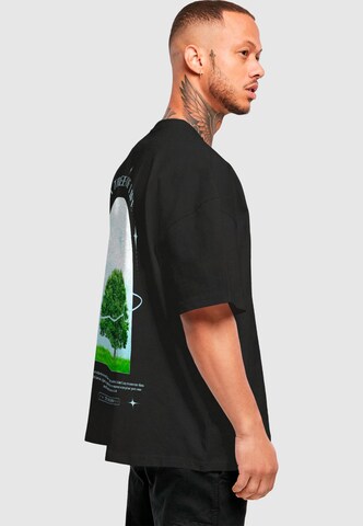 2Y Studios Shirt 'Tree Of Life' in Zwart