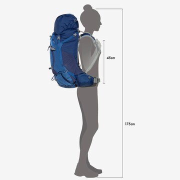 Osprey Sports Backpack 'Ariel 65' in Blue