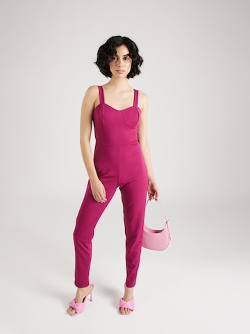 Tuta jumpsuit 'ERIN' di WAL G. in rosa
