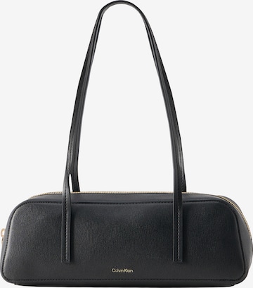 melns Calvin Klein Pleca soma: no priekšpuses