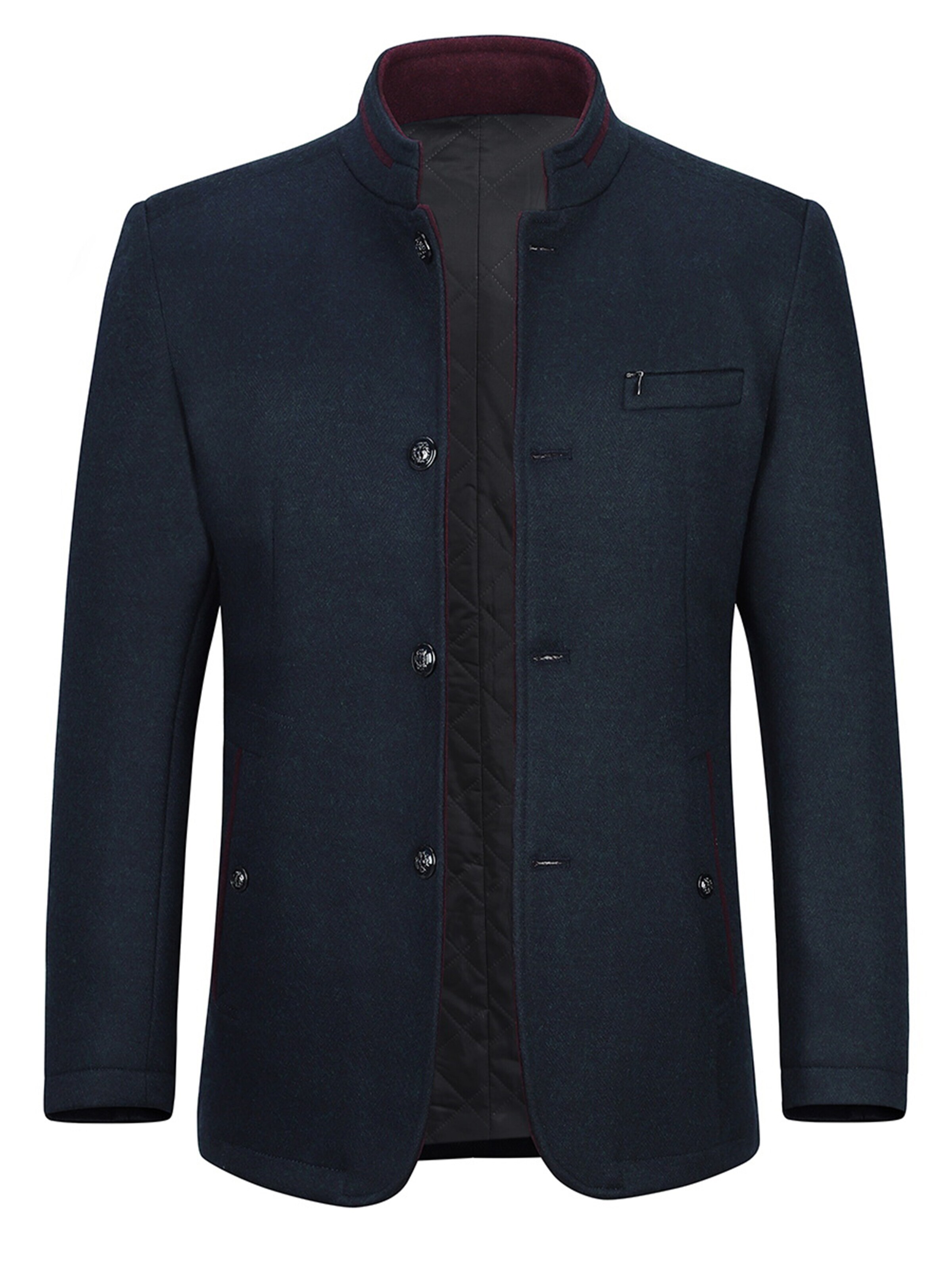 Cappotto invernale 'Eiskante' di ALLTHEMEN in blu