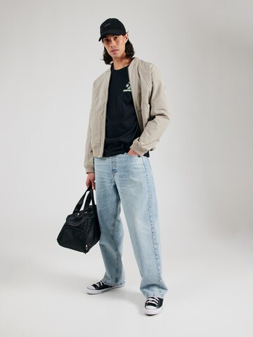 CONVERSE - Camisa 'NATURE CENTER' em preto