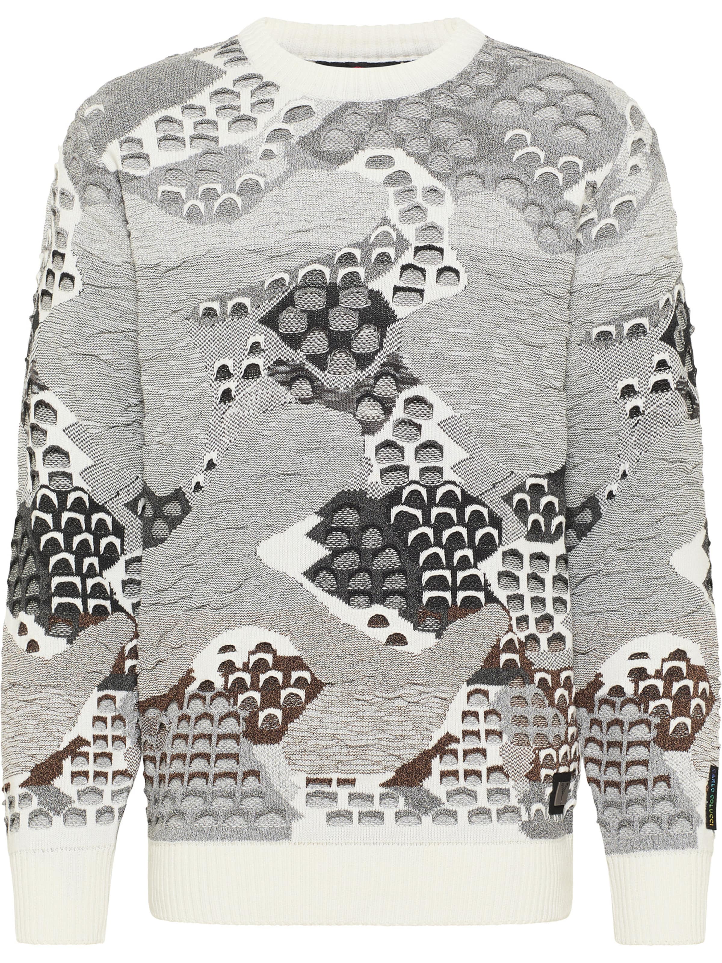 Carlo Colucci Trui in Grijs: voorkant