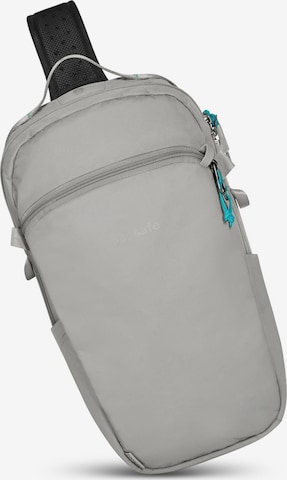 Pacsafe Crossbody Bag in Grey: front